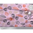 thumbnail image 3 of Soimoi Rayon Fabric Grains & Fish Food Print Sewing Fabric Yard 42 Inch Wide, 3 of 3