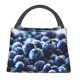 thumbnail image 1 of Fotbe Blueberry Bolsa Térmica Portátil con Estampado, Bolsa de Entrega de Alimentos Aislada, Bolsa Reutilizable de Gran Capacidad para Comidas y Supermercado, 1 of 6