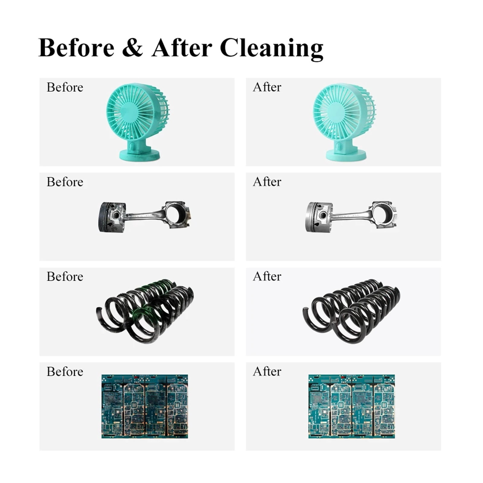 180W Ultrasonic Cleaner Bath 4L Heating Glassware Jewelry Ultrasound Washing Machine Lab Tool PCB Hardware Cutter Cleaning Degas