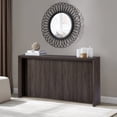 thumbnail image 2 of Evelyn&Zoe Modern/Contemporary 56" Wide Alder Brown Console Table, 2 of 7