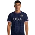thumbnail image 4 of 2026 New Mens USA Soccer Jersey T-Shirt Printed, United States Jersey Soccer, Crew Neck Short Sleeve Match Day Sweat Resistant Football Training Shirts for Adult(Royal Blue, S), 4 of 4