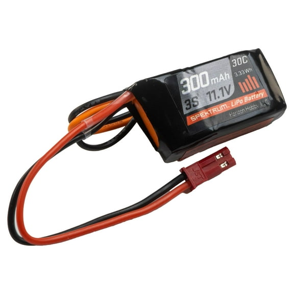 Spektrum X3003SJ30 3S 11.1V 300mAh 30C LiPo Battery: RCY