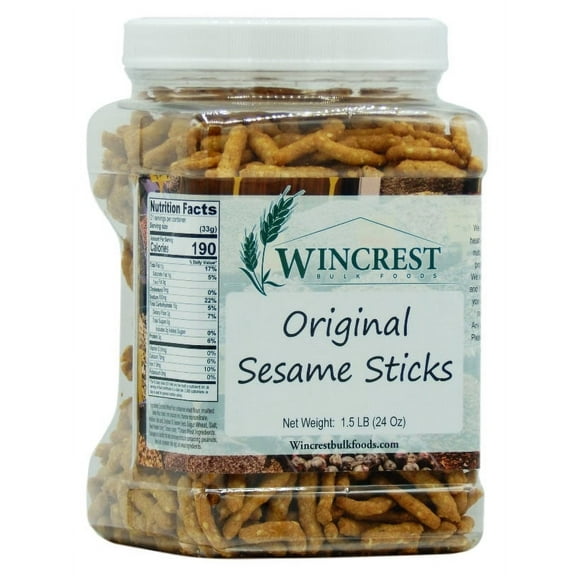Original Sesame Sticks - 1.5 Lb (24 Oz) Tub