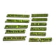 thumbnail image 3 of 12 etiquetas magnéticas para cajas de herramientas, etiquetas reutilizables para cajones de metal, uso versátil para gabinetes, carritos y almacenamie Verde, 3 of 9