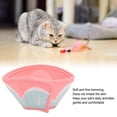 thumbnail image 3 of Cat Elizabethan Collar, Hook And  Closure Pet Recovery Collar Breathable  For Post Surgery Purple,, 3 of 8
