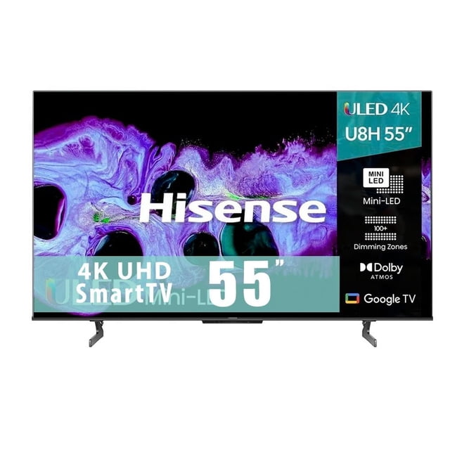 TV Hisense 55 Pulgadas 4K Ultra HD Smart TV ULED 55U8H