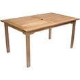 thumbnail image 3 of Amazonia Eucalyptus Wood Dining Set with 4 Chamonix Chairs, 3 of 7