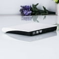 thumbnail image 4 of USB 3.0 DVD-ROM Computer Optical Drive PC External CD DVD ROM Disk Slim CD ROM Disk Reader DVD Player, White, 4 of 9