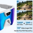thumbnail image 2 of Optiq Frames POV Glasses, OptiqFrames 4K Smart Camera Sunglasses, POV Video Recording Glasses for Men Women – Wearable Tech with 32GB SD for Baseball, Cycling, Skiing, Running, 2 of 8