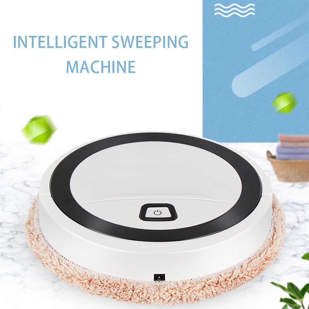 Negaor Intelligent Sweeping Robot Home Light Cleaner Automatic Floor Washing Wiping Mopping Machine Rotating Walking Sweeper for Wet and Dry