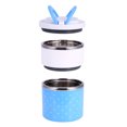 thumbnail image 1 of HURRISE 3 Layer Stainless Steel Insulation Thermo Thermal Lunch Box Food Container Hot,Thermal Lunch Container,3-Layer Lunch Box, 1 of 8
