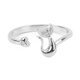 thumbnail image 1 of Anillo abierto con forma de gato, ajustable, ligero, bonito y moderno, para mujer, para fiestas diarias, 1 of 10