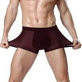 thumbnail image 5 of QHUDLV Bamboo Boxer Briefs for Men,Breathable Soft Underwear,Comfortable Everyday Shorts, 5 of 6