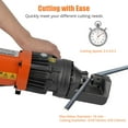 thumbnail image 2 of HydraulicCutter, 900W 110V Cutting up to 5/8 Inch #5 4-16mm Steel, with Blades, Cutting Speed 3S, ConcreteTools(900W RC-16), 2 of 9