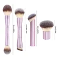 thumbnail image 2 of Maange Set De Brochas Maquillaje Profesional Alto Nivel 4pcs, 2 of 8