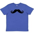 thumbnail image 3 of Inktastic Mustache Youth T-Shirt, 3 of 5