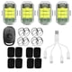 thumbnail image 1 of 4pcs LED luz estroboscópica 7 colores 2.4G control remoto inalámbrico M3 motocicleta lámpara de señal, 1 of 6