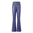 thumbnail image 5 of Women Pants Bell Bottoms Multi Colored Slim Trousers Ladies Work Leggings, 5 of 5