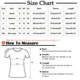 thumbnail image 3 of Giftesty Womens Plus Size Clearance Women's Comfortable Casual Round Neck Short Sleeve Print Strapless Top Blouse, 3 of 5