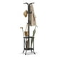 thumbnail image 1 of Perchero SONGMICS independiente con soporte para paraguas de metal negro, 1 of 7