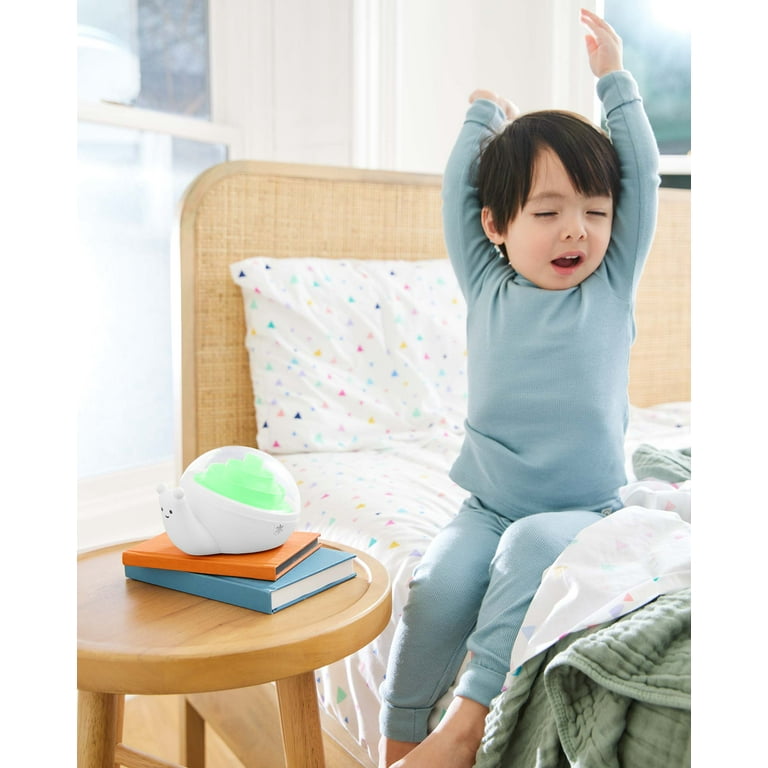 Skip Hop 3-in-1 Smart Snail Baby Sound & Routine Machine, White