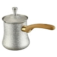 thumbnail image 1 of Flynix Cafetière Pichet Chauffe-Beurre et Lait Confortable Professionnelle avec Poignée en Acier Inoxydable 72 ml, 1 of 10