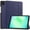 Dark Blue, variant on DWaybox Slim Case for Samsung Galaxy Tab A11 8.7" (SM-X130/X133/X135) 2025 Model, Lightweight Hard Shell Folio Cover with Multi-Angle Stand & Shockproof Protective Design -Black