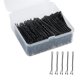 thumbnail image 1 of 400 horquillas negras, juego de horquillas con caja, horquillas premium para niños, niñas y mujeres, ideal para todo tipo de cabello, 1 of 6