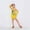 Yellow, variant on RTKFRFLM Girls Sequin Latin Dance Kids Sparkly Tassel Fringe Dress for Competition and Stage Performance Girls Ballroom Salsa Dancewear with Sequin Details Shiny Outfits