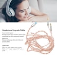 thumbnail image 4 of Earphone Cable Replacement, Flexible Lossless Sound 3 In 1 Headphone Upgrade Cable With 2.5MM 3.5MM 4.4MM Plug For D7200 For T1 For HE400I For T5P For Sundara, 4 of 8