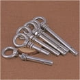 thumbnail image 3 of 304 Stainless Steel Expansion Screw Hook Eyebolt Expansion Bolt Loop Swing Hook M6 M8 M10-M20 1pcs (Color : 150mm, Size : M12), 3 of 5