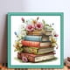 thumbnail image 2 of Kit Punto Cruz Con Libro Impreso Hilo Algodón Ecológico Bordado 11CT 40x40cm, 2 of 9