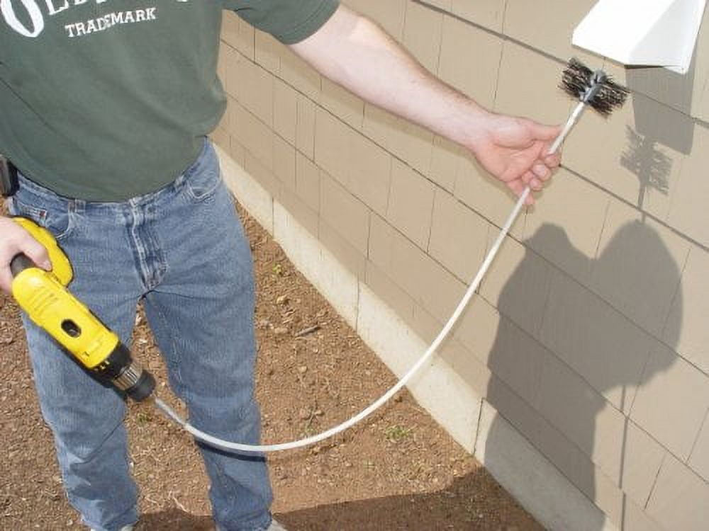 Gardus LintEater Rotary Dryer Vent Cleaning System RLE202 - 10 Piece — Residential Use, Standard Application
