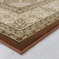 thumbnail image 5 of Allstar Rugs Allstar Dense High Pile Floral Art Deco Rug Brown 5' 2"x7' 4" 5' x 8' Ivory, 5 of 6