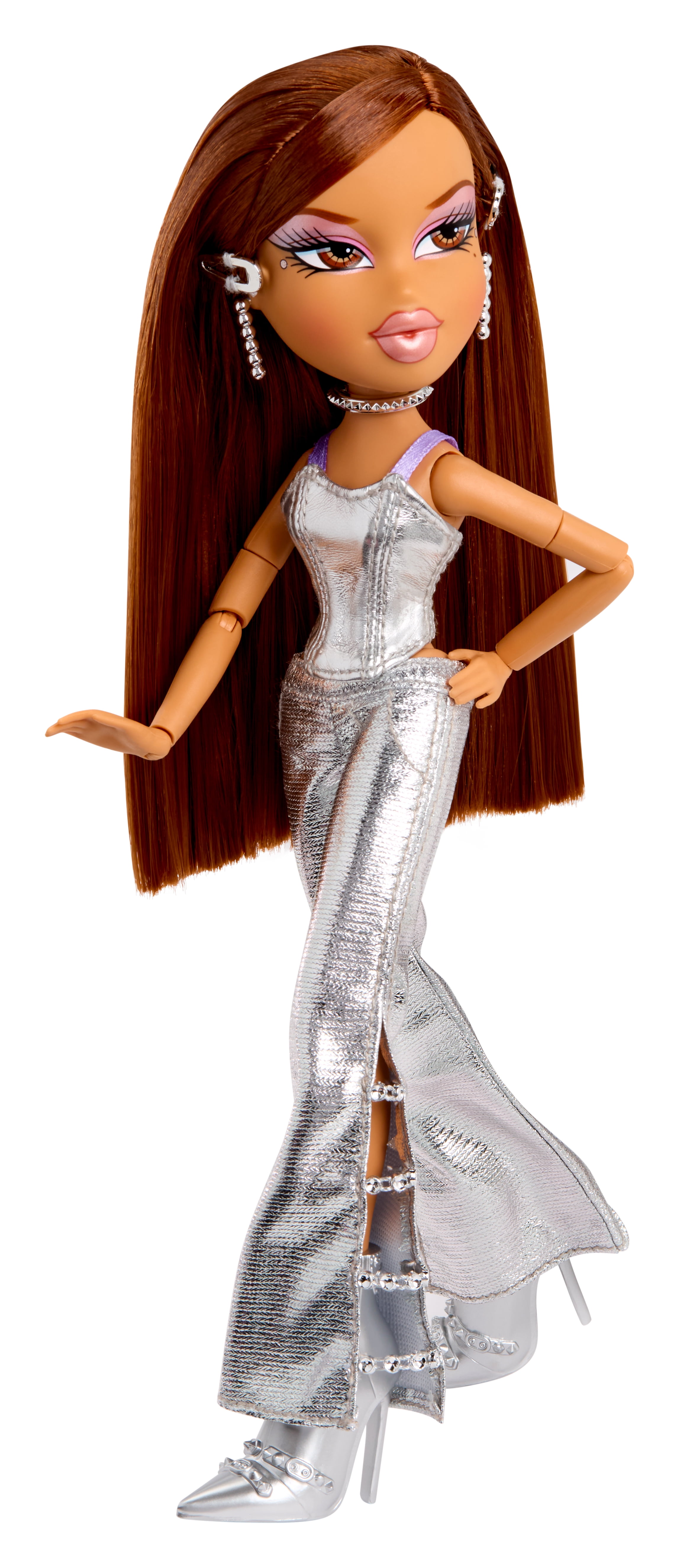 Bratz Charmz Yasmin Fashion Doll with Collectible Charm Bracelet