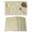 White Light Beige, variant on Green Brown Wildflowers Placemats Set of 8, Modern Floral Butterfly Plant Placemats for Dining Table, Place Mats for Kitchen Tabletop, Waterproof Wipeable Dining Table Mats Set