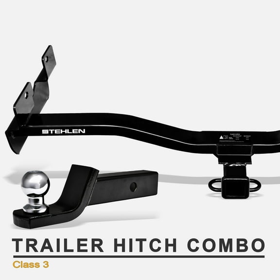 Stehlen 733469492016 Class 3 Trailer Hitch Receiver 2" with Loaded Ball Mount For 2006-2010 Hummer H3