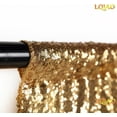 thumbnail image 3 of LQIAO Gold Sequin Backdrop Background 8FTx8FT,Sequin Curtain Backdrop Photo Booth Wedding Props Glitter Party, 3 of 5
