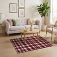 thumbnail image 3 of ODIKA Plaid Gingham Traditional Symmetrical Interlocking Balanced Layout for Playroom, Bedroom, Reading Nook, Pet Friendly & Kids Safe Play, 3 of 7