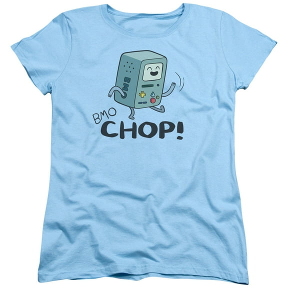 Adventure Time - Bmo Chop - Women's Short Sleeve Shirt - Medium