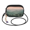 thumbnail image 2 of FORMRS Mini Crossbody Bag for Women Adjustable Rope Shoulder Casual Phone Purse, Mountains at Dawn, 2 of 7