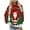 #0319-Red, variant on Womens Christmas Sweatshirt Cute Santa Claus Graphic Holiday Shirts Men Women Casual Crewneck Long Sleeve Loose Ath Gift letic Tops