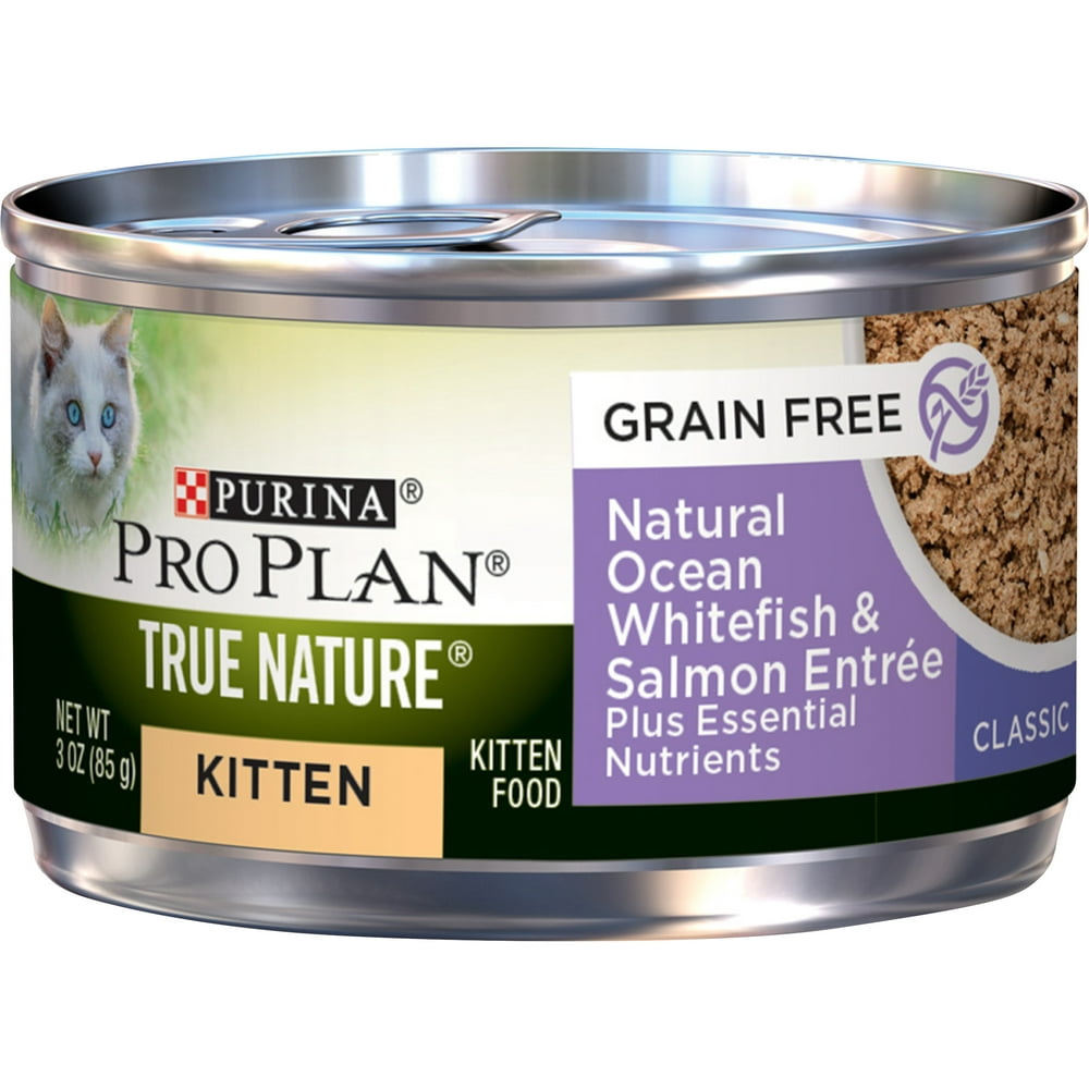 (24 Pack) Purina Pro Plan Grain Free Pate Wet Cat Food, Beef & Carrots