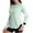 #11-Mint Green, variant on Craaazy Women's Summer UPF 50 Long Sleeve Solid Color Crew Neck Top for Hiking and Outdoor Activities Gifts
