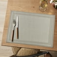 thumbnail image 6 of Sm:)e Placemats Set of 4 - Heat Resistant Non-Slip Place mats for Dining Table,Heat and Stain Resistant Indoor/Outdoor Place mats, Washable Durable PVC Table Mats, 6 of 7