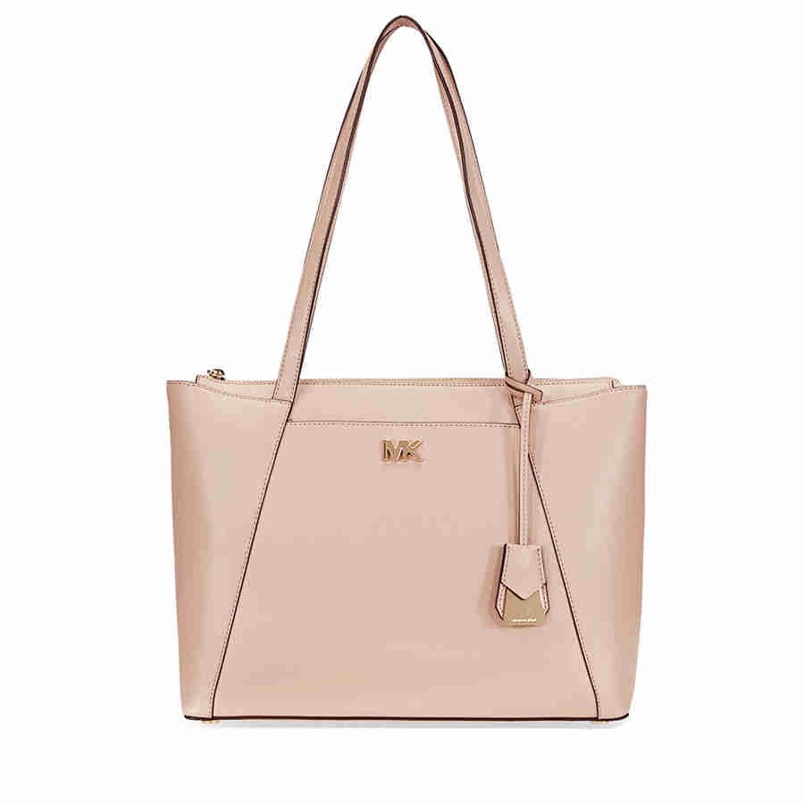 maddie medium crossgrain leather tote bag