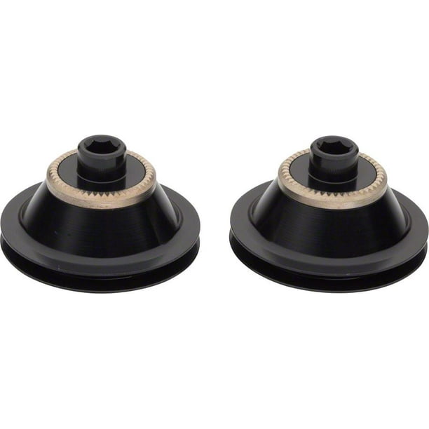 QR End Caps 5mm 5mm QR End Caps - Converts 2015+ Black 180 Hubs
