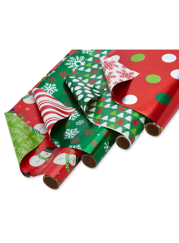 Christmas Wrapping Paper in Christmas Gift Wrap