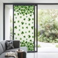 thumbnail image 3 of St. Patrick's Day Window Privacy Film, Spring Green Botanical Lucky Clovers Static Cling UV Sun Blocking Heat Control Window Tint Day and Night, Non-Adhesive One Way Privacy Cover 35.4''x78.7'', 3 of 7
