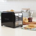 thumbnail image 2 of Kenmore 2-Slice Black Stainless Steel Toaster, Wide Slot, Bagel/Defrost, 2 of 11